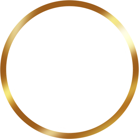 Gold Circle Shape